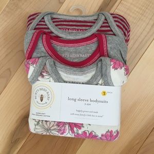 Burt’s Bees Baby, Long sleeve bodysuits